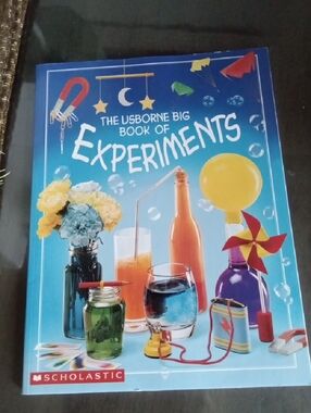 The Usborne Big Book of Experiments scholastic learning